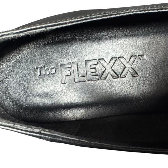 The Flexx Soft Black Leather Comfort Slip On Ballet Flats Size 40 / US 8.5 - Picture 5 of 7
